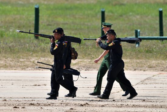 Russia Army Games Tank Biathlon