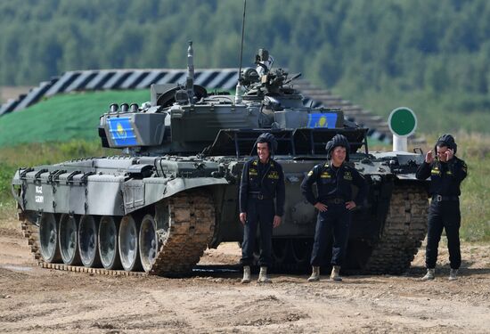 Russia Army Games Tank Biathlon