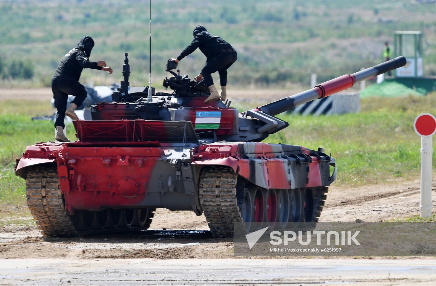 Russia Army Games Tank Biathlon