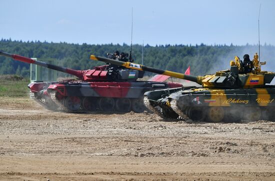 Russia Army Games Tank Biathlon