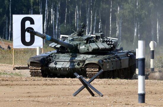Russia Army Games Tank Biathlon