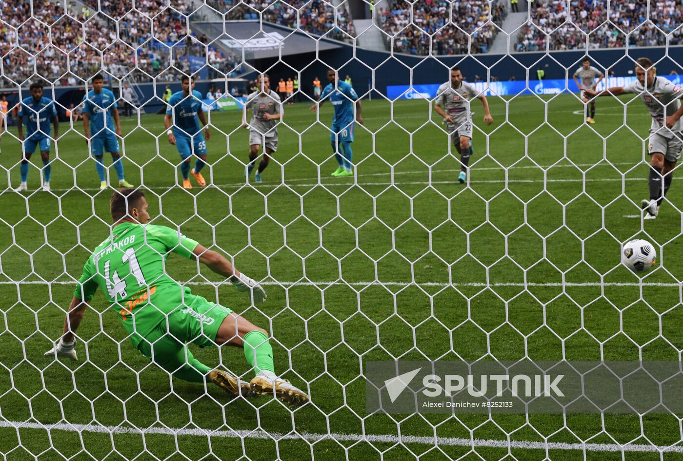 Russia Soccer Premier-League Zenit - CSKA