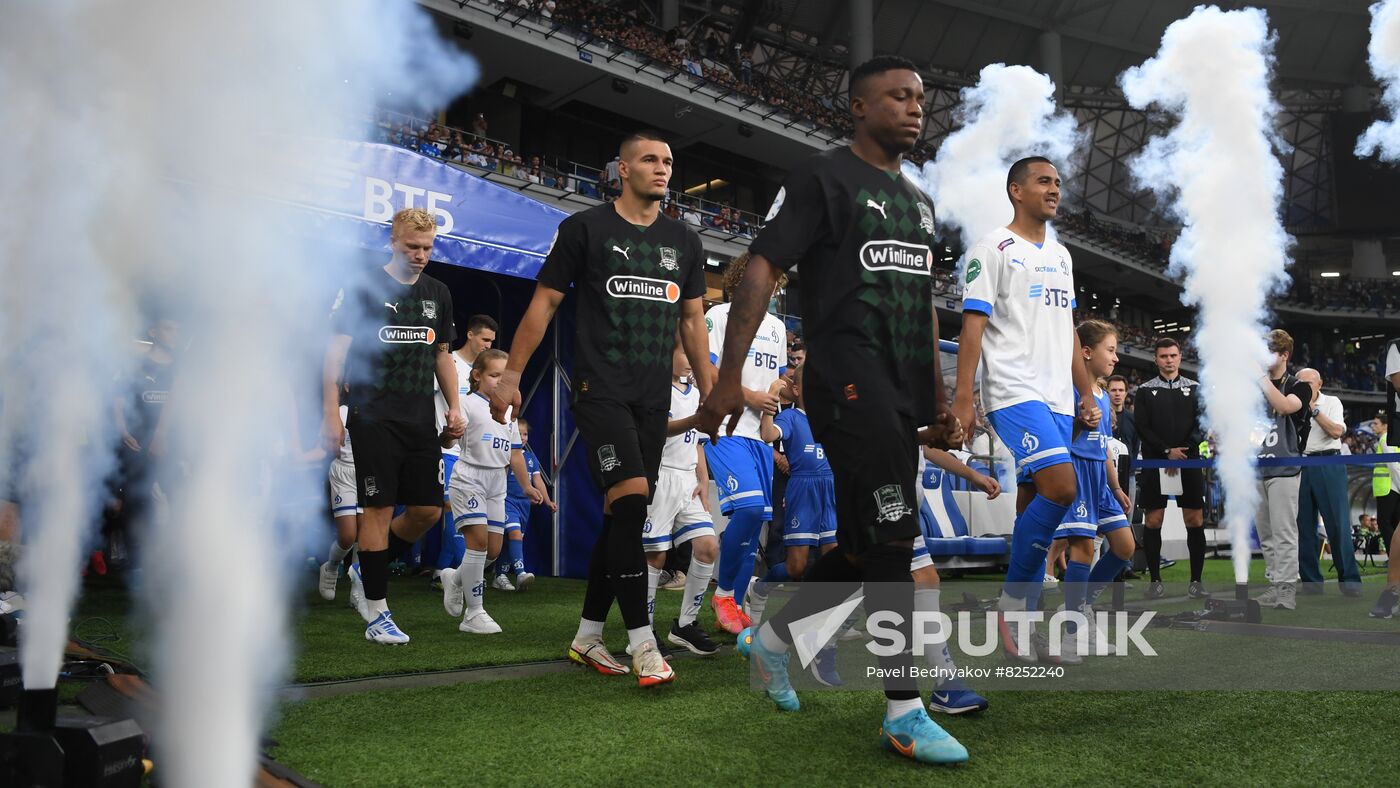 Russia Soccer Premier-League Dynamo - Krasnodar