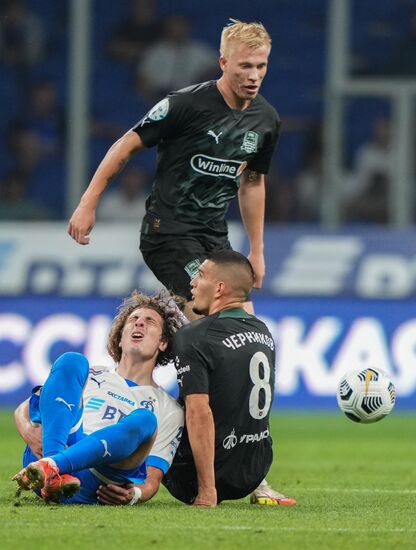 Russia Soccer Premier-League Dynamo - Krasnodar