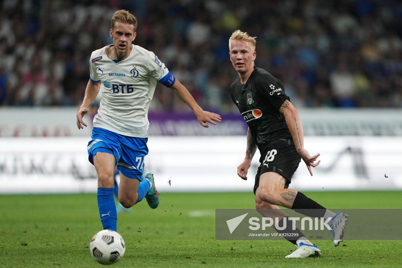 Russia Soccer Premier-League Dynamo - Krasnodar