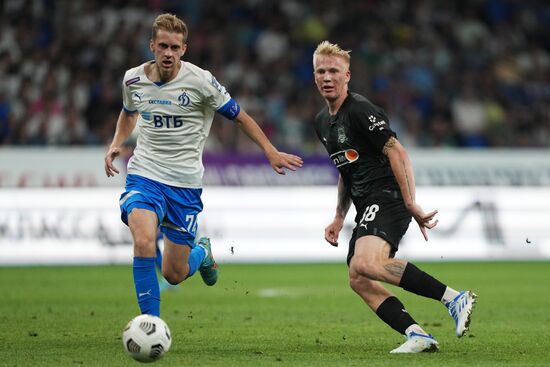 Russia Soccer Premier-League Dynamo - Krasnodar