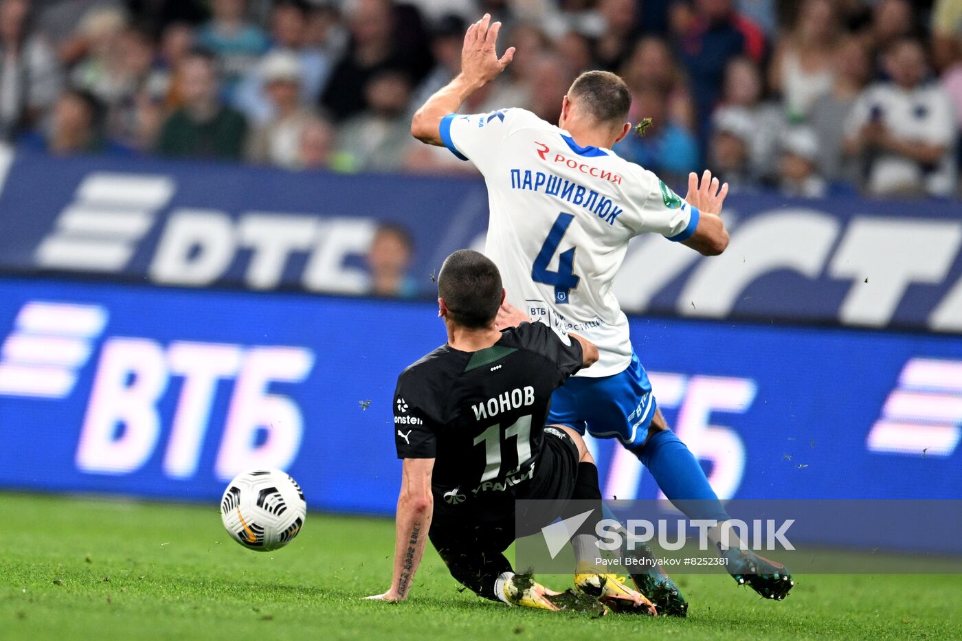 Russia Soccer Premier-League Dynamo - Krasnodar