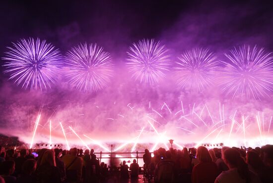 Russia Fireworks Festival