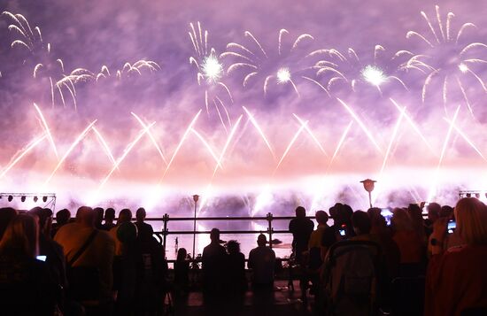 Russia Fireworks Festival