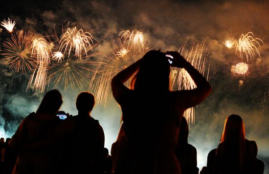 Russia Fireworks Festival