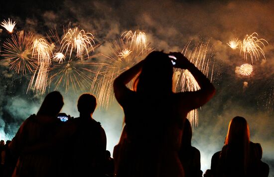 Russia Fireworks Festival