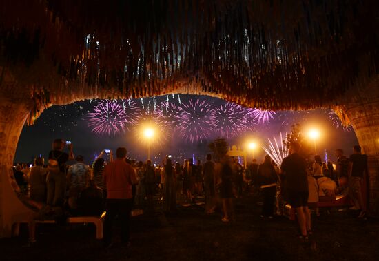 Russia Fireworks Festival