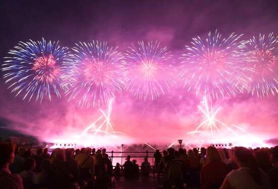 Russia Fireworks Festival