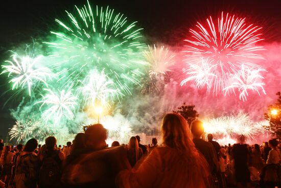 Russia Fireworks Festival