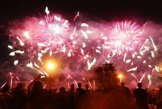 Russia Fireworks Festival