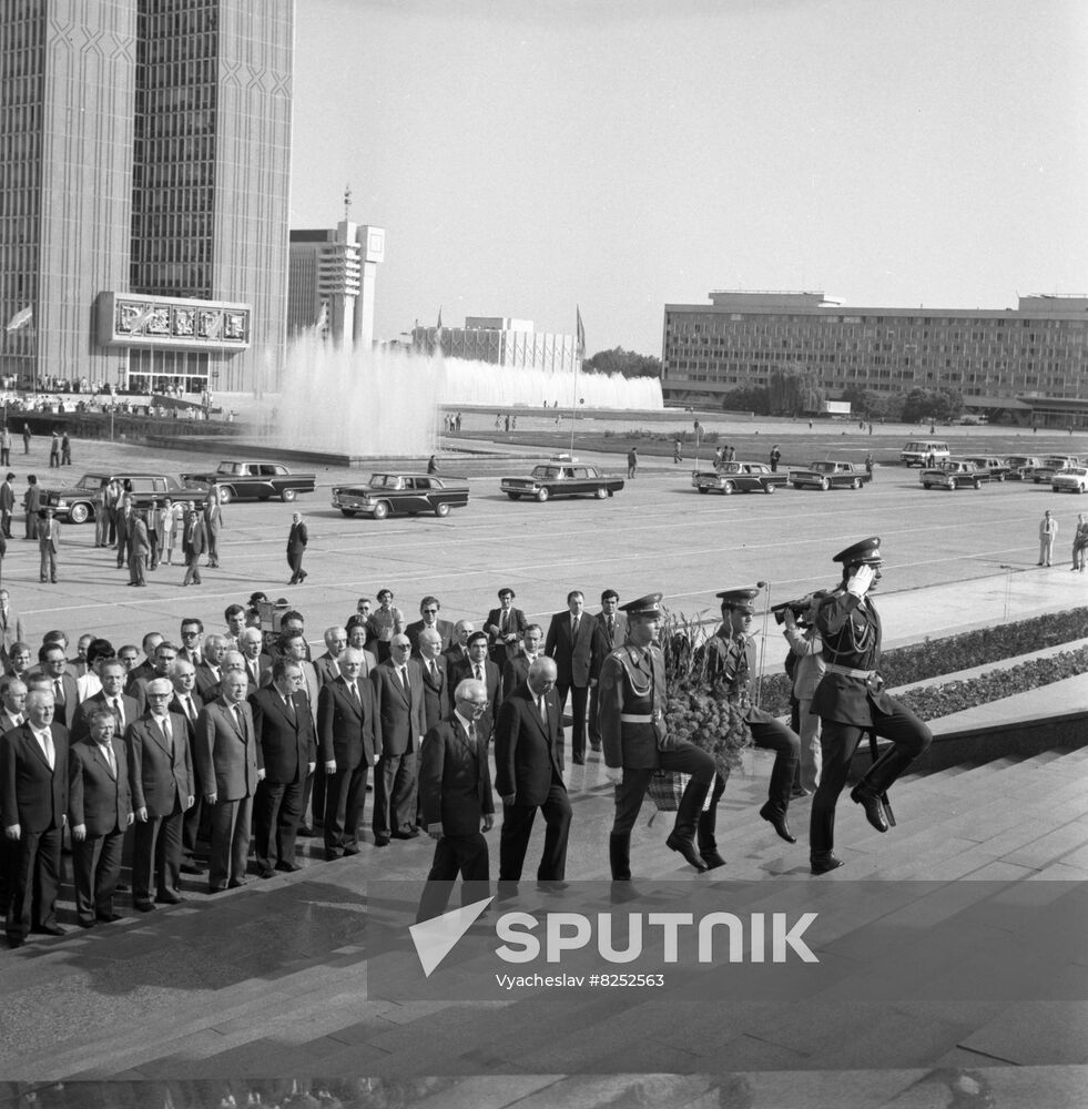 Delegation of German Democratic Republic visits USSR