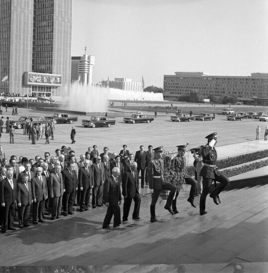 Delegation of German Democratic Republic visits USSR