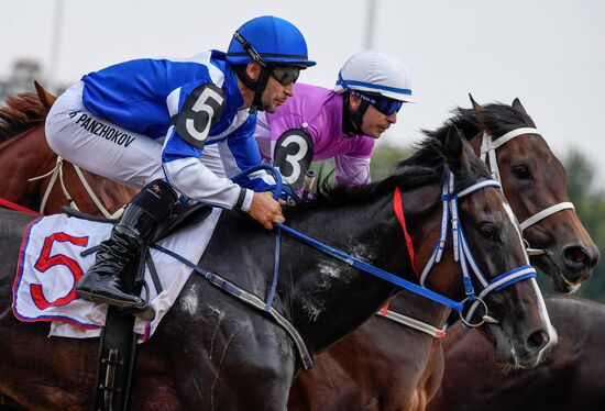 Russia Horse Racing Derby Festival