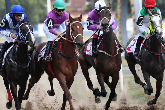 Russia Horse Racing Derby Festival