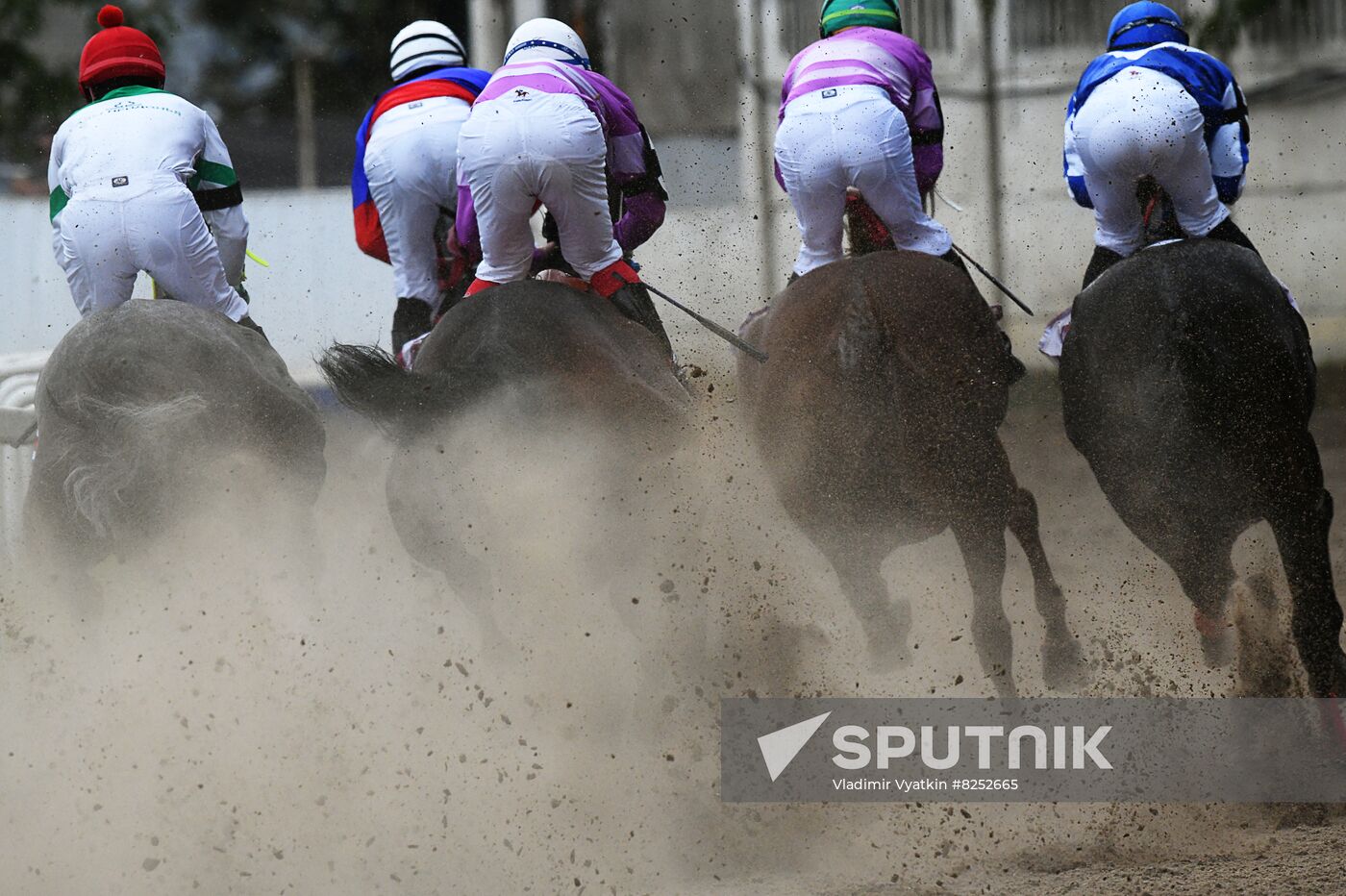 Russia Horse Racing Derby Festival