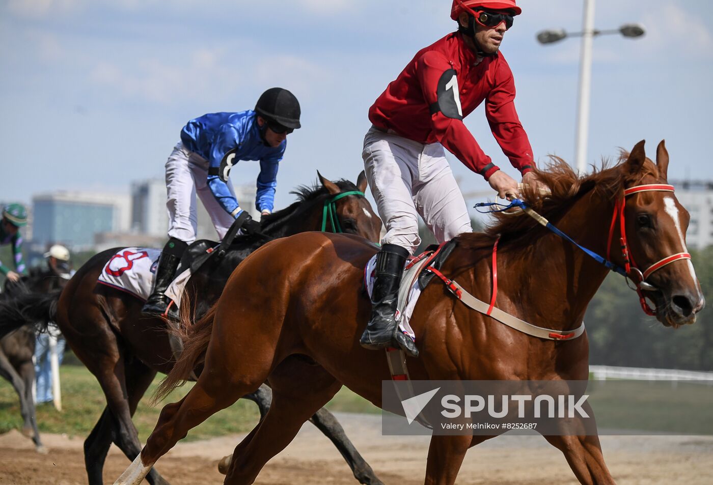 Russia Horse Racing Derby Festival