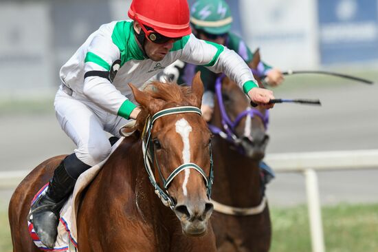 Russia Horse Racing Derby Festival