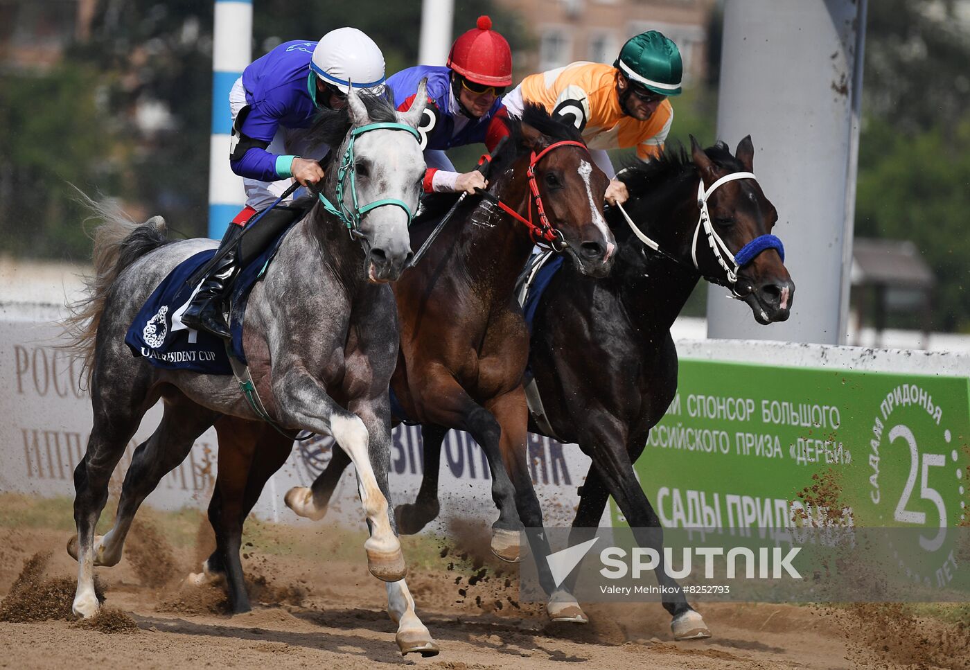 Russia Horse Racing Derby Festival