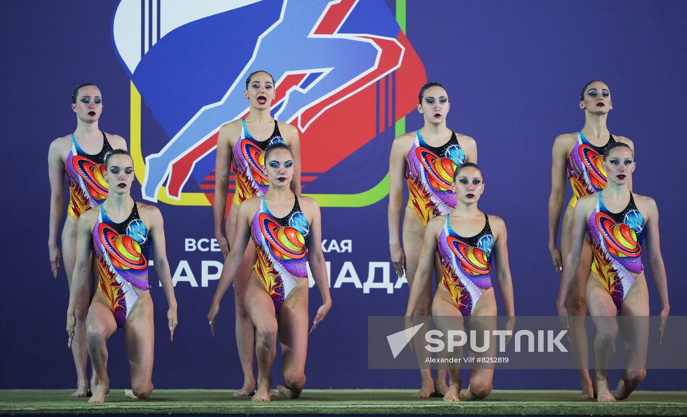 Russia Spartakiad Artistic Swimming