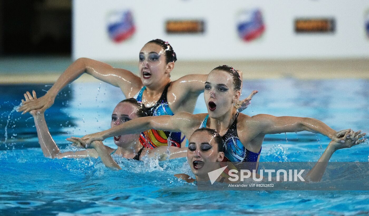 Russia Spartakiad Artistic Swimming