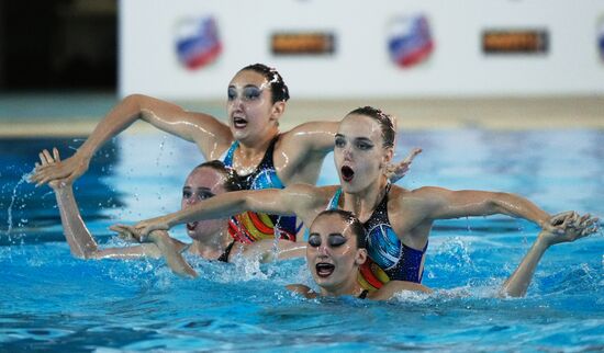 Russia Spartakiad Artistic Swimming
