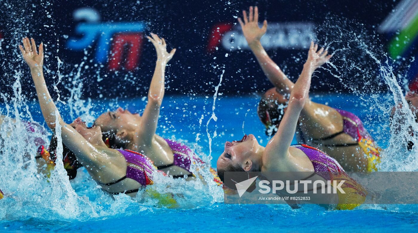 Russia Spartakiad Artistic Swimming
