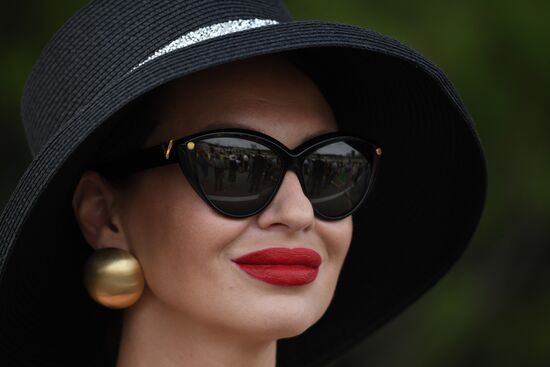 Russia Horse Racing Derby Festival