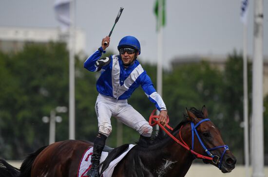 Russia Horse Racing Derby Festival