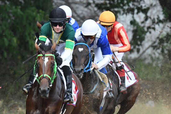 Russia Horse Racing Derby Festival