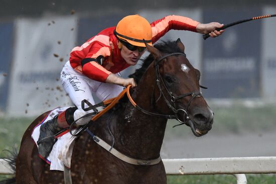 Russia Horse Racing Derby Festival