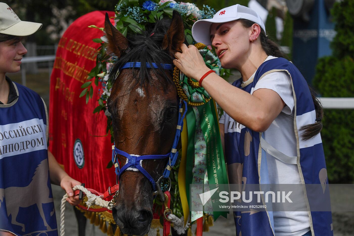 Russia Horse Racing Derby Festival