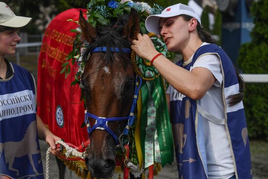 Russia Horse Racing Derby Festival