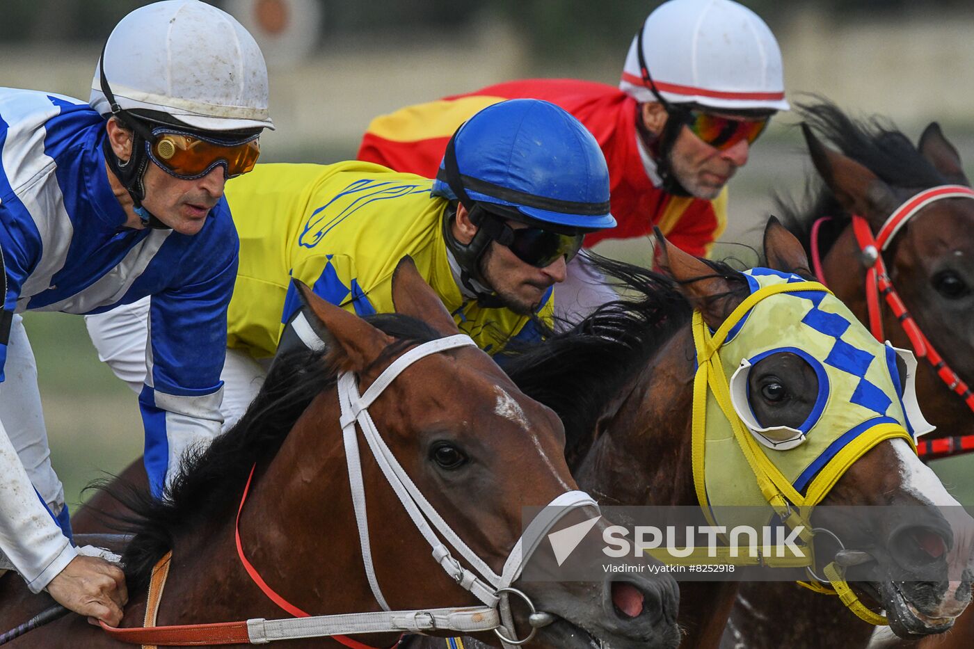 Russia Horse Racing Derby Festival