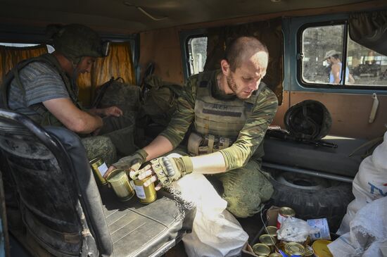 DPR Russia Ukraine Military Operation International Brigade