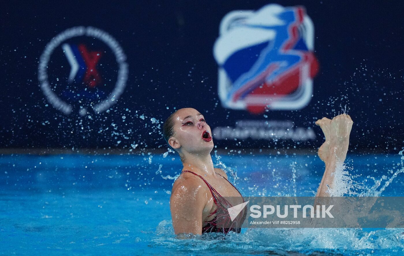 Russia Spartakiad Artistic Swimming