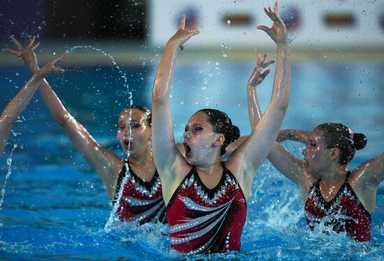 Russia Spartakiad Artistic Swimming
