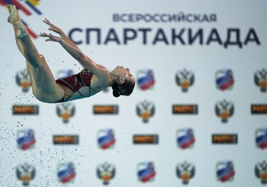 Russia Spartakiad Artistic Swimming