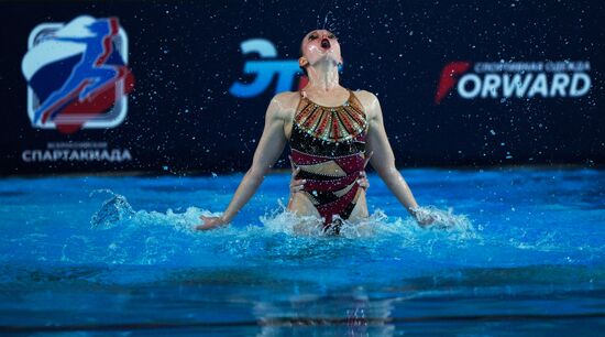 Russia Spartakiad Artistic Swimming