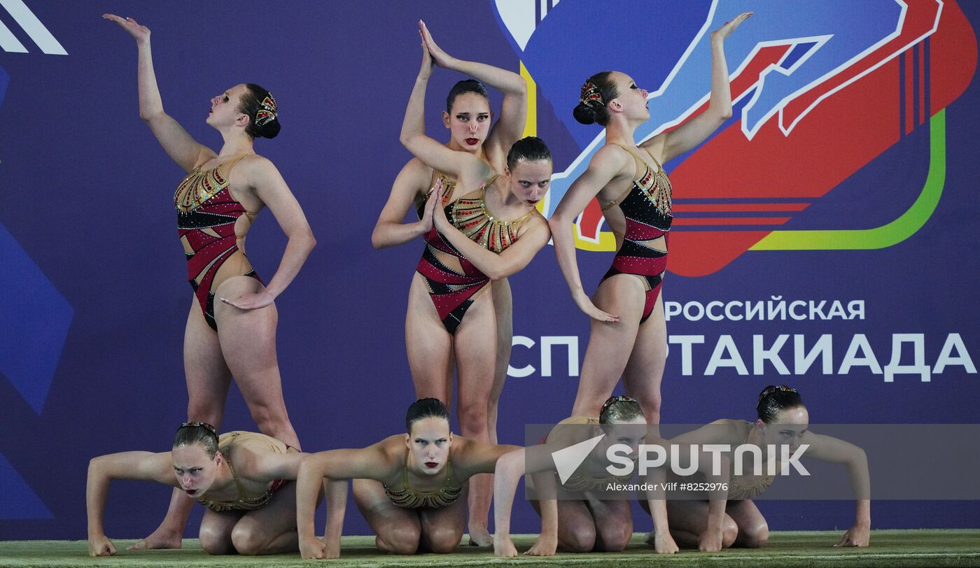 Russia Spartakiad Artistic Swimming