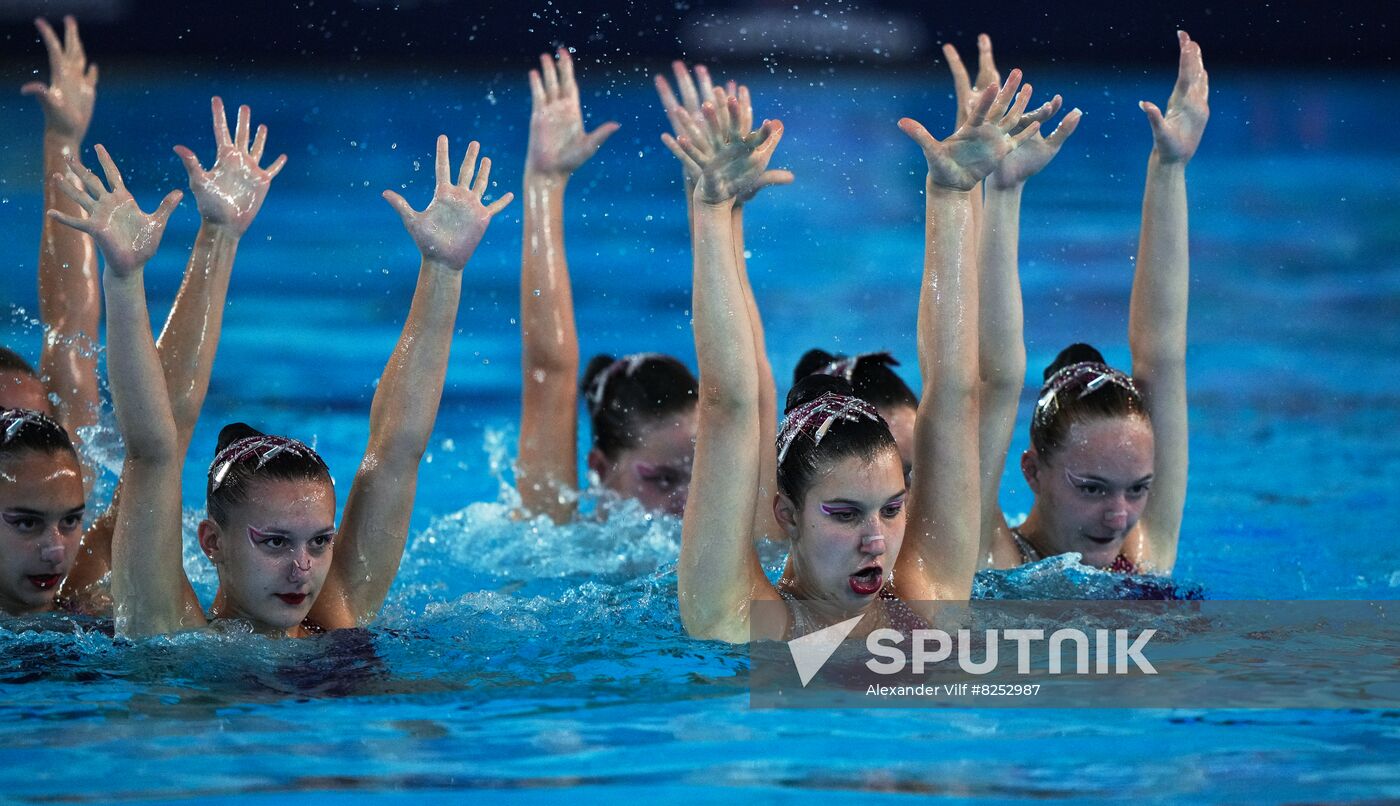 Russia Spartakiad Artistic Swimming