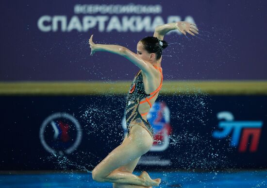 Russia Spartakiad Artistic Swimming