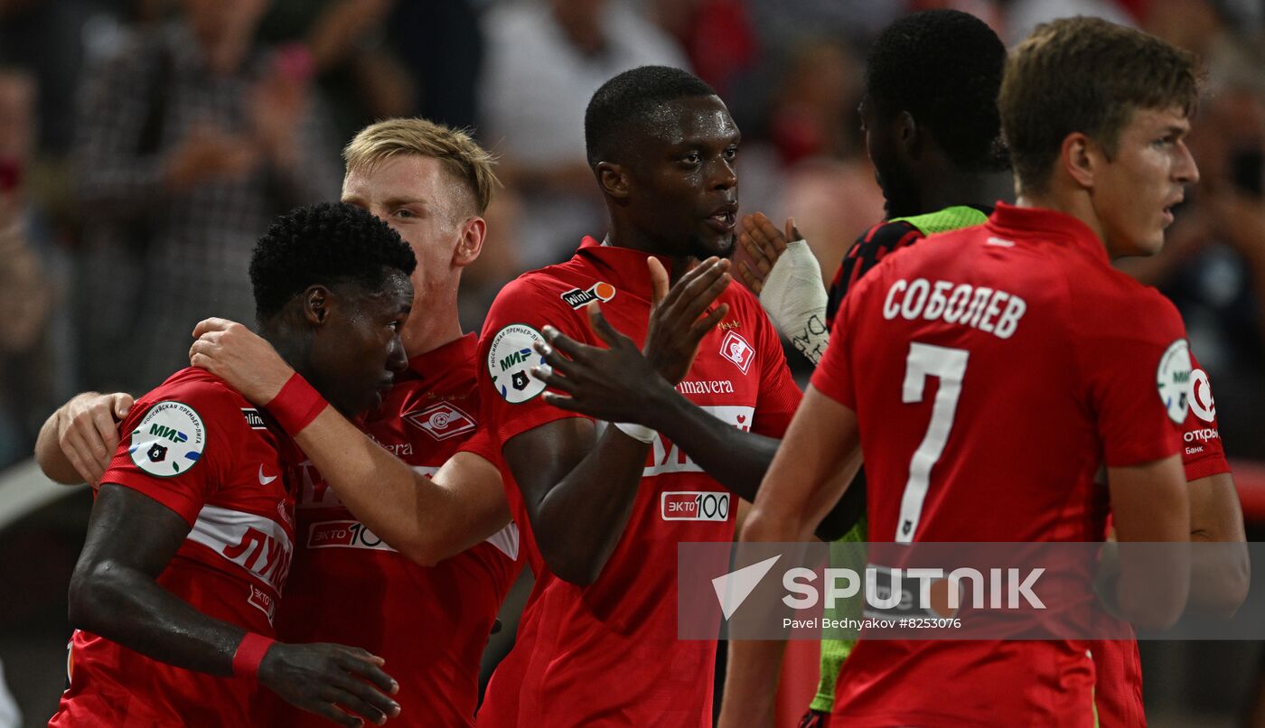 Russia Soccer Premier-League Spartak - Sochi