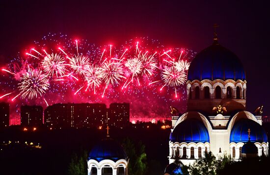 Russia Fireworks Festival