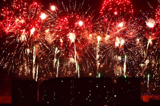 Russia Fireworks Festival