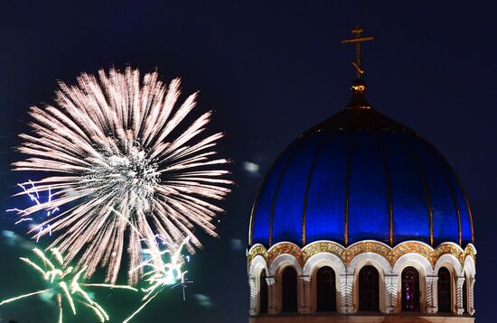 Russia Fireworks Festival